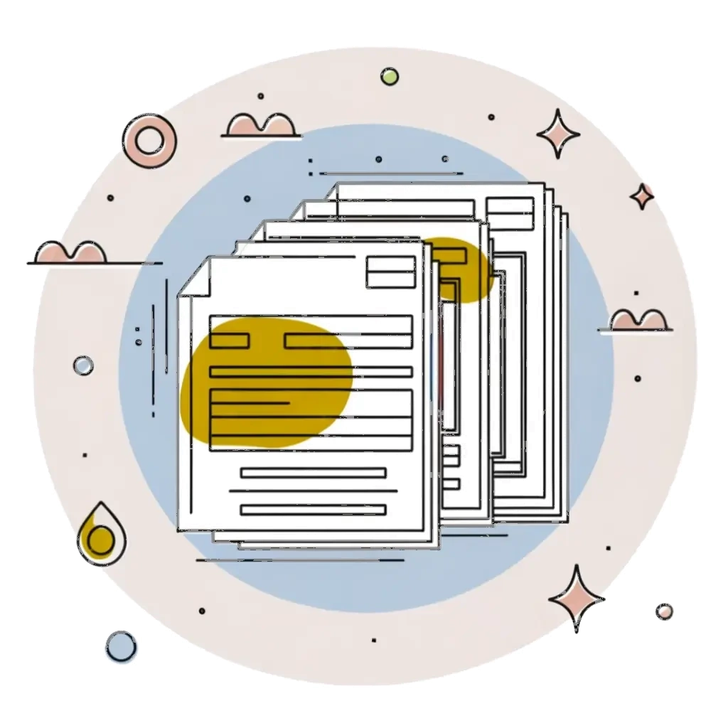 Analyst reviewing extracted data (dark)