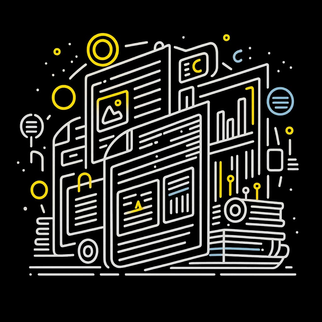 Team collaborating on document insights (dark)